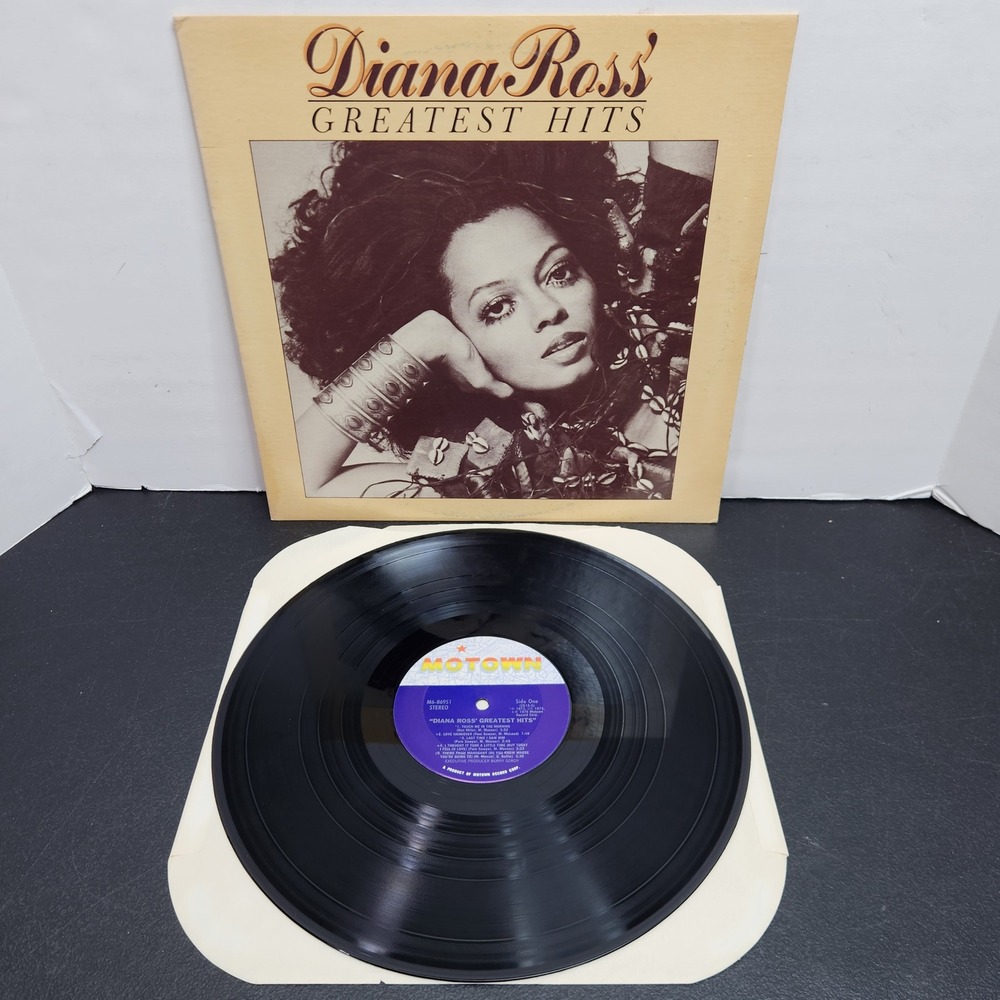 Diana Ross Greatest Hits Vinyl LP Motown M6-869S1 1976 Soul Disco Compilation